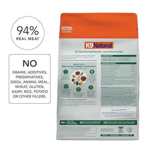 Freeze Dried High Protein Grain (3.5 Ounce (Pack of 1))