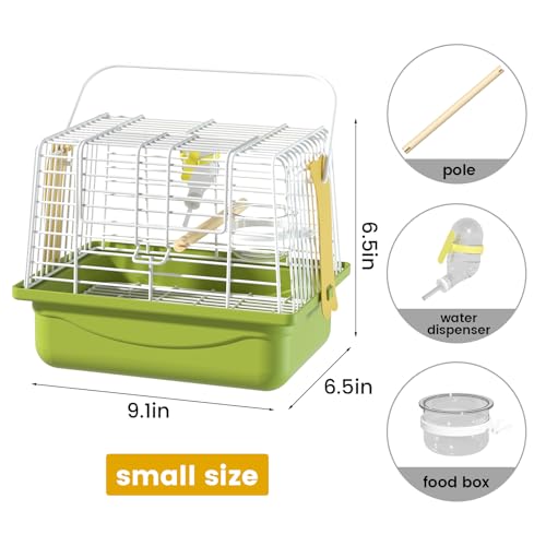 Small Bird Cage (Green / S)
