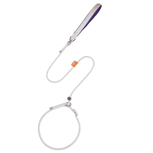Dog Anti Slip Leash 5FT with Metal Stopper (Beige / 5.6FT)