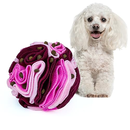 Pet Snuffle Ball (Fantasy pink / 10cm)