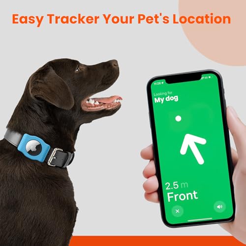 Waterproof Dog Collar Holder for Apple AirTag