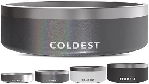 Coldest Dog Bowl (42 oz / Stardust Glitter)