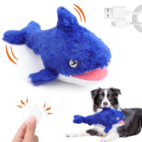 Interactive Dog Toy Shark (Shark)
