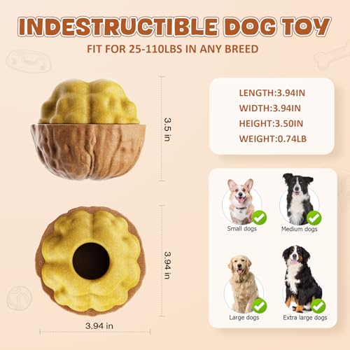 Dog Frozen Treats Toy (Coffe Wood)
