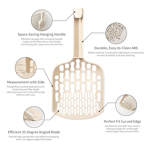 Cat Litter Scoop for tofu and Clay Litter