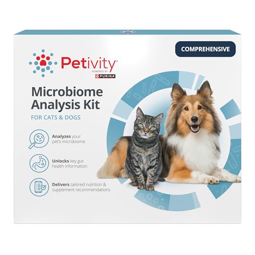 Purina Petivity Comprehensive Microbiome Analysis Kit for Cats and Dogs (Comprehensive)