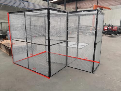 Large Aviary Bird Cage Outdoor Pet Cat Dog Bird Parrot Cage Metal Bird Breeding Cage