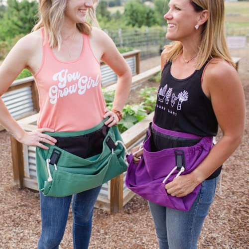 Roo Gardening Waist Apron with Pockets for Women & Men (Joey-waist Only / Leaf Green)