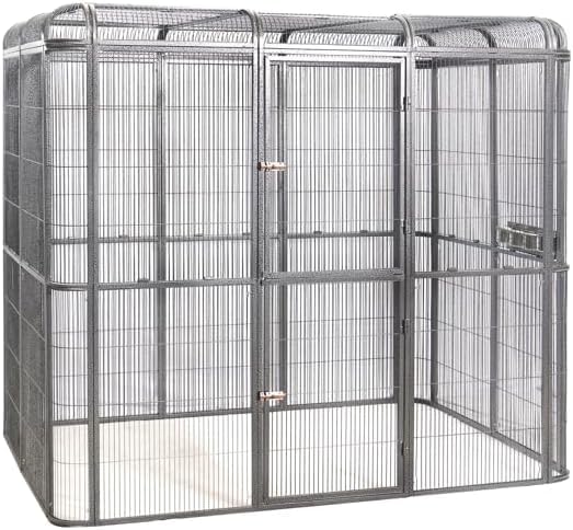 Walk in Bird Aviary Cage Parrot Macaw Reptile Dog H79xW86xD62 Flight Cage