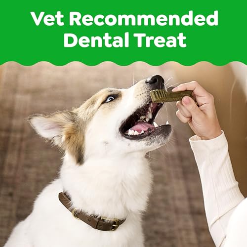 Weight Management Regular Size Natural Dental Dog Treats (27 Count (Pack of 1))