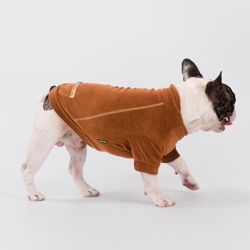 3 Pack Classic Fleece Dog Sweater (X-Small / Orange-Yellow-Coffee)