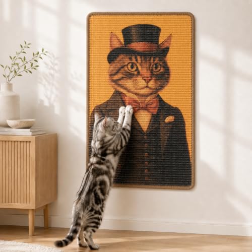 Art Sisal Cat Scratcher Mat (Gentle Cat)