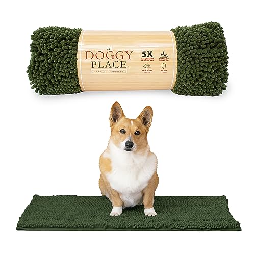 Dog Mud Mat 31" x 20" Chive (31" x 20" / Chive)