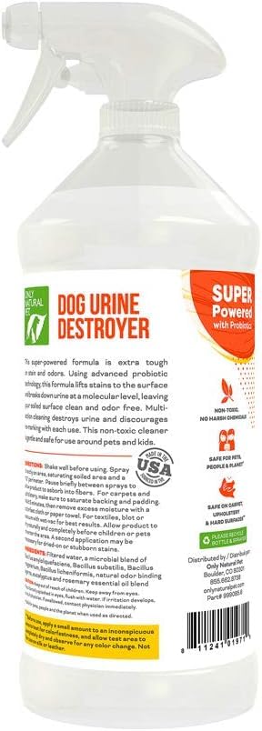 Enzyme Powered Stain & Odor Eliminator (32 Fl Oz (Pack of 2))