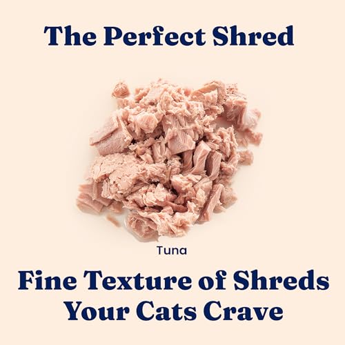Wet Cat Food Tuna Shreds in Gravy (16 Pack)