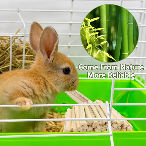 250g(0.55lbs) Sweet Bamboo Chew Sticks Rabbit Toys for Grinding