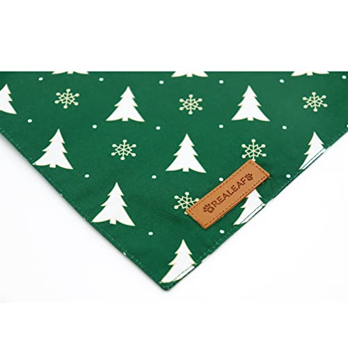 Christmas Dog Bandanas 2 Pack (Christmas Tree / Small)