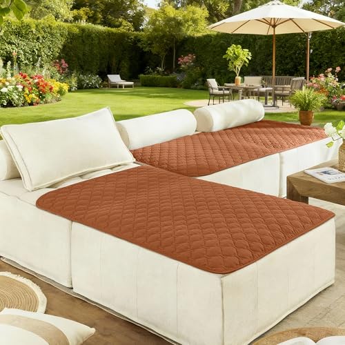 Waterproof Blanket for Dogs (40x50 Inch (Pack of 1) / Dark Pumpkin/Light Pumpkin)