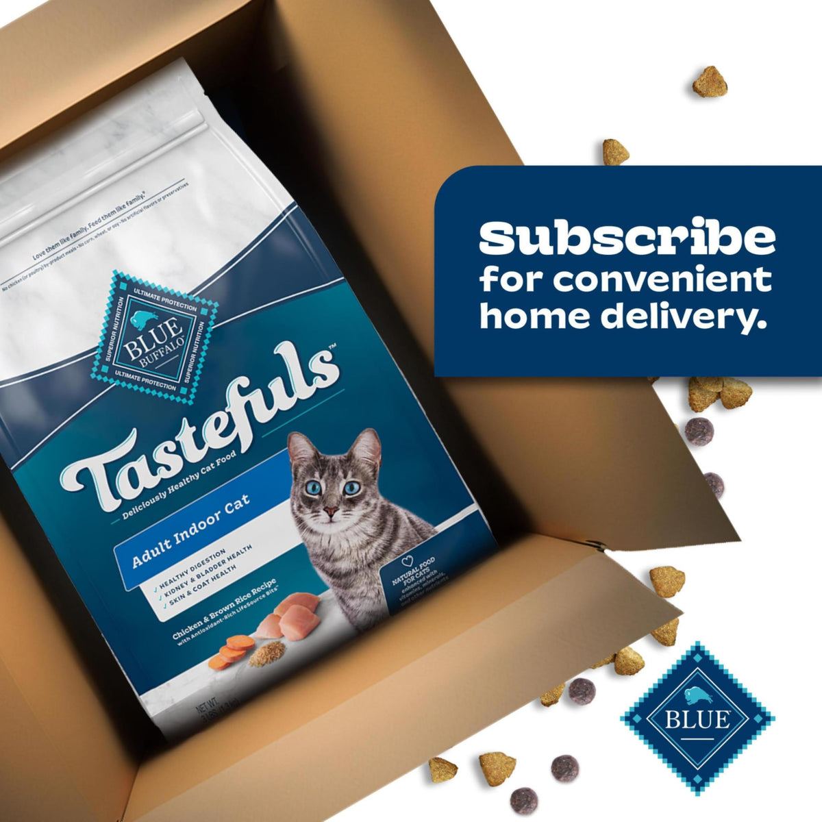 Tastefuls Chicken Adult Indoor Dry Cat Food (10 Pound (Pack of 1))