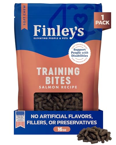Training Treats Salmon Soft Low Calorie Dog Treats (16 Ounce (Pack of 1))
