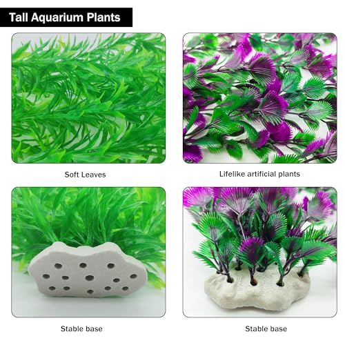 20.47 Inch Tall Aquarium Plants (Green (Style D))