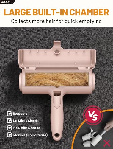Pet Hair Remover Roller (D：pink)
