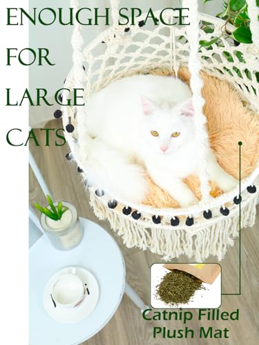 Macrame Cat Hammock (X-Large)