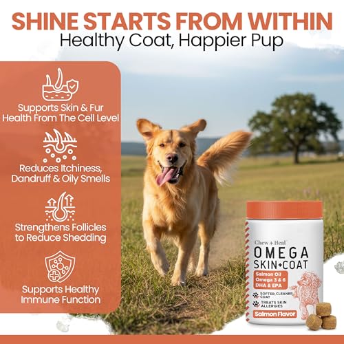 Omega 3 Fish Oil for Dogs (180 Chews)
