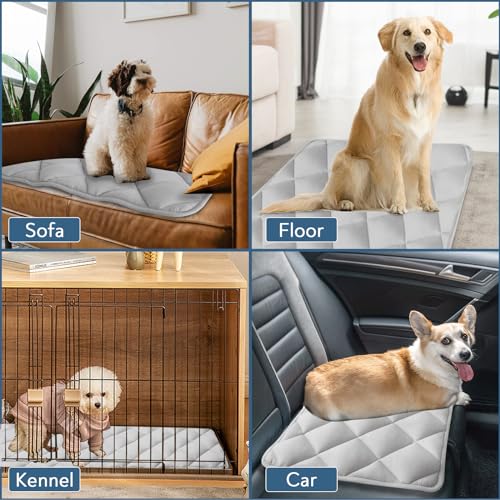 Dog Crate Pad 2 Pack (48 x 30 Inch)