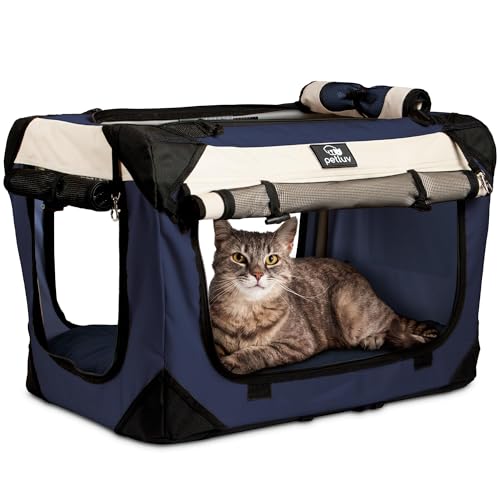 Cat & Dog Carrier (Navy / Medium)
