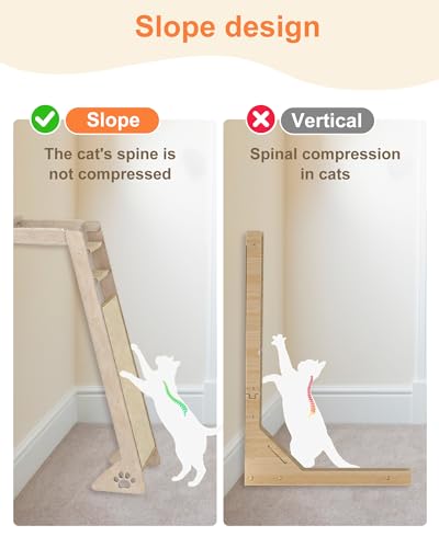 Cat Window Perch with Scratching Pad