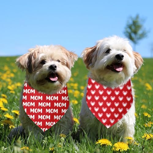 Mothers Day Dog Bandana 2 Pack (J)