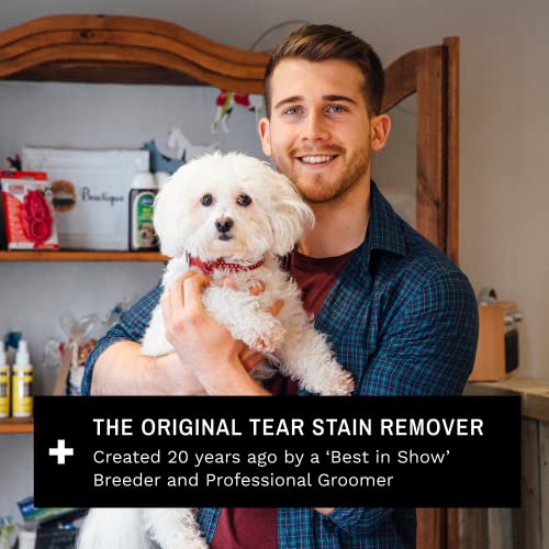 Tear Stain Facial Cleanser for Dogs and Cats. Washes Away Crusty Eye Debris (128 fl. oz.)