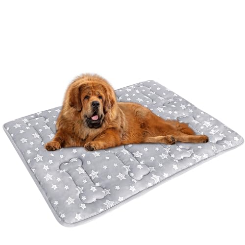 Dog Crate Pad Mat (XX-Large 48"X30" / Grey)