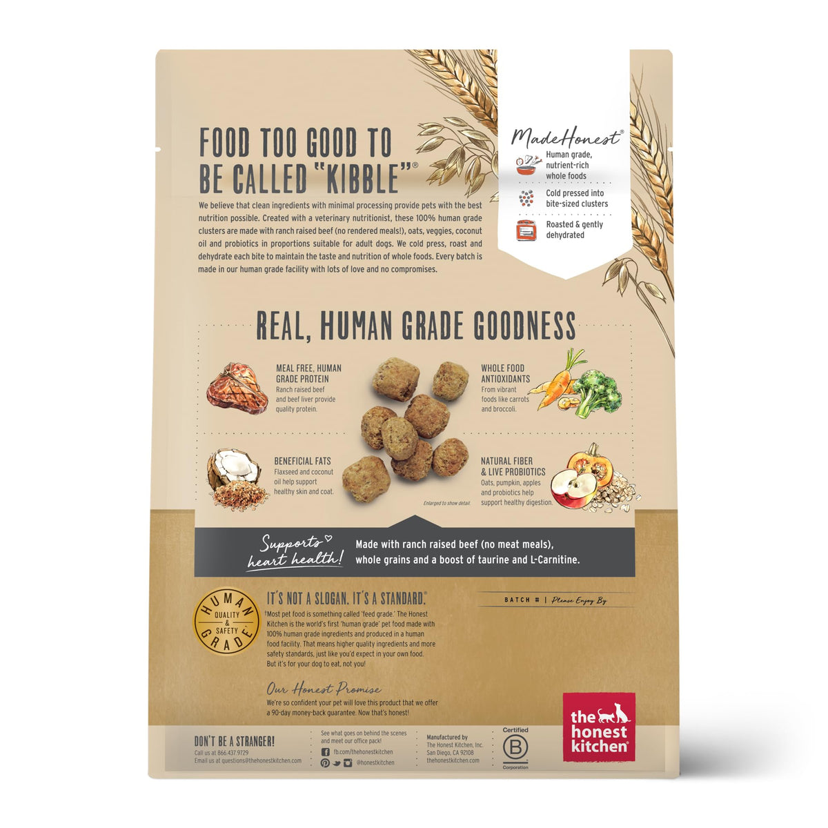 Whole Grain Beef (1 Pound (Pack of 1))