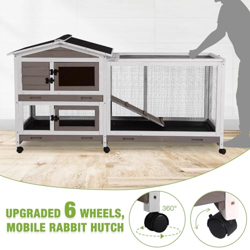 Rabbit Hutch Indoor with Chew