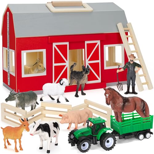 Farm Animals Toys for 3+ Year Old Kids Toddlers Girls Boys