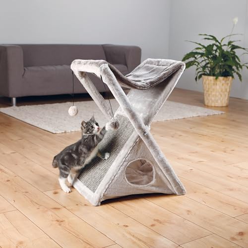 Miguel Fold and Store Cat Hammock (Greige)