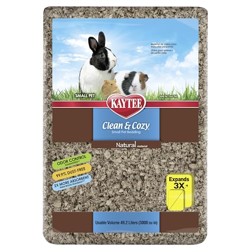 Clean & Cozy Natural Paper Bedding (49.2 Liters)