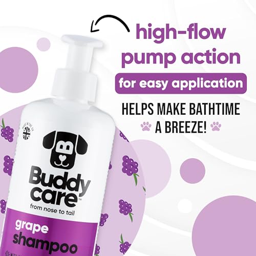 Grape Scented Puppy Shampoo by Buddycare (16.90oz)