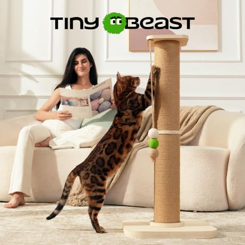 35" Tall Cat Scratching Post for Large Cats