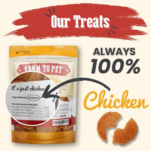 Dog Treats Chicken Chips (4 Ounce (Pack of 1))