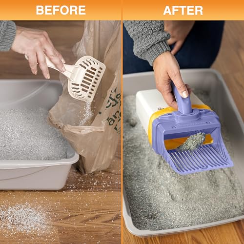 Neater Scooper XL Cat Litter Scoop (Lavender / XL - 195 Bags)