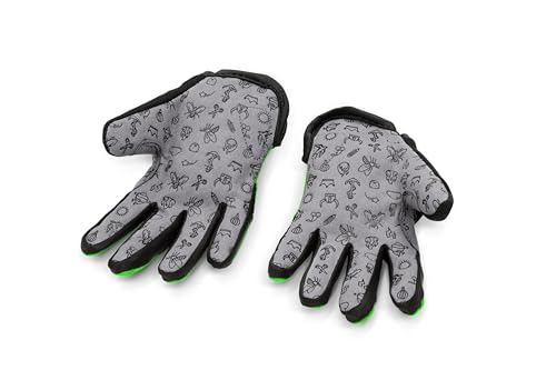 Kids Bike Gloves (Green / 5)