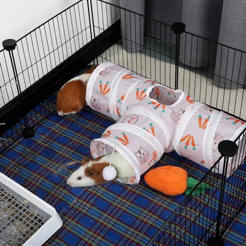 Guinea Pig Tunnel Hideout 3 (White)