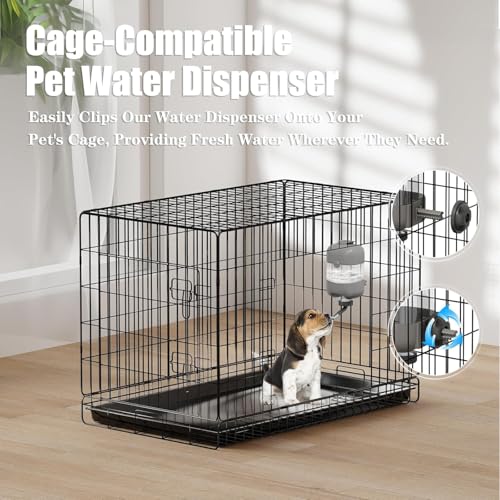 Puppy Bowls for Small Dogs (Gray)