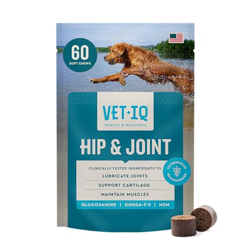 Glucosamine Hip & Joint Chews for Dogs (60 Count)