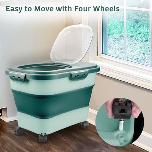 Rice Storage Containers (Green)