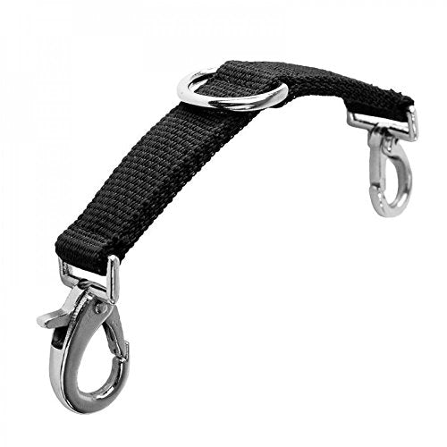 Lunging Strap for Horse Lunge Line (Black / Horse)
