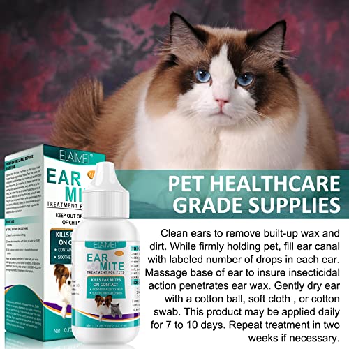 Ear Mite Treatment for Dogs (22ML(dog ear mite))